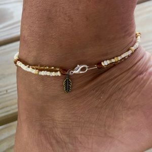 Seed bead Anklet